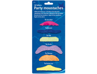 Snorrenset Meerkleurig - 6 stuks