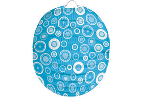 Lampion Communie Jongen Bolvorm - 22cm