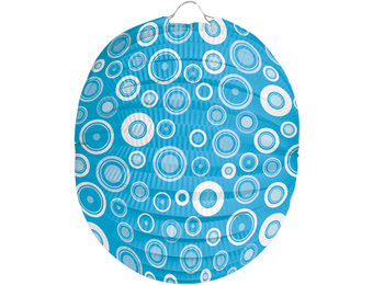 Lampion Communie Jongen Bolvorm - 22cm