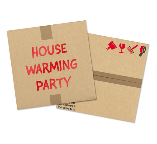 Housewarming Party Servetten 33x33cm - 20 stuks