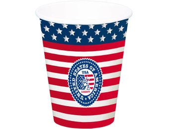 USA Party Bekers 700ml - 8 stuks