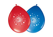 USA Party Ballonnen - 8 stuks