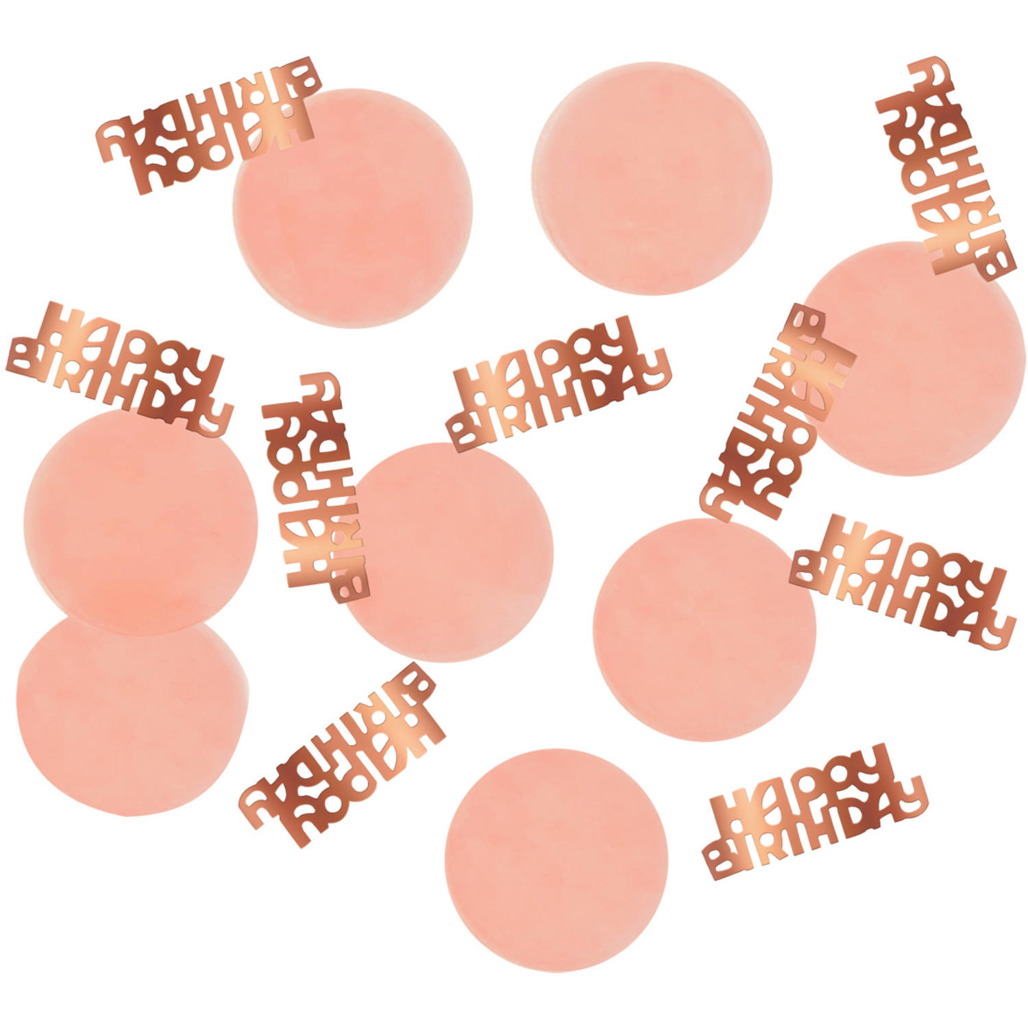 Confetti Luxe Roze Happy Birthday - 25 gram