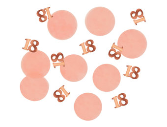 Confetti Luxe Roze 18 Jaar - 25 gram