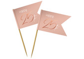 Prikkers Luxe Roze 25 jaar - 36 stuks