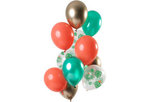 Ballonnen Tropical Gem 30cm - 12 stuks