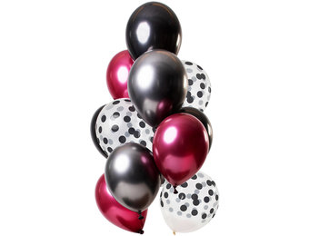 Ballonnen Dark Richness 30cm - 12 stuks