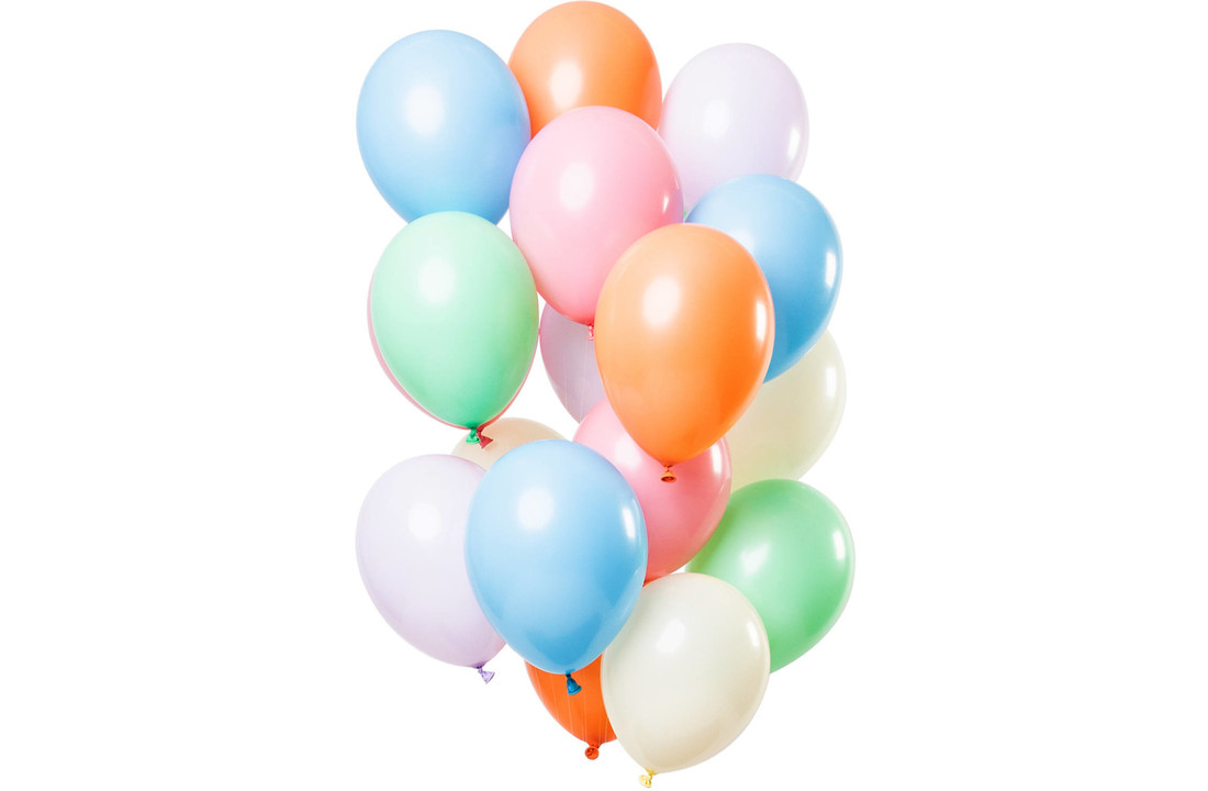 Ballonnen Pastel Party 30cm - 15 stuks