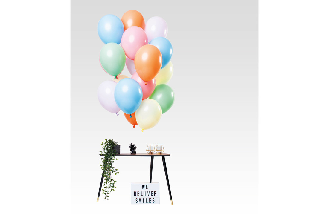 Ballonnen Pastel Party 30cm - 15 stuks