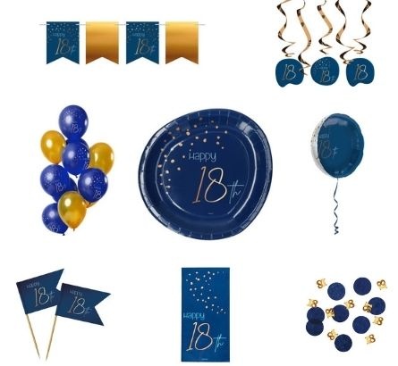 Luxe Feestpakket 18 jaar voor hem
