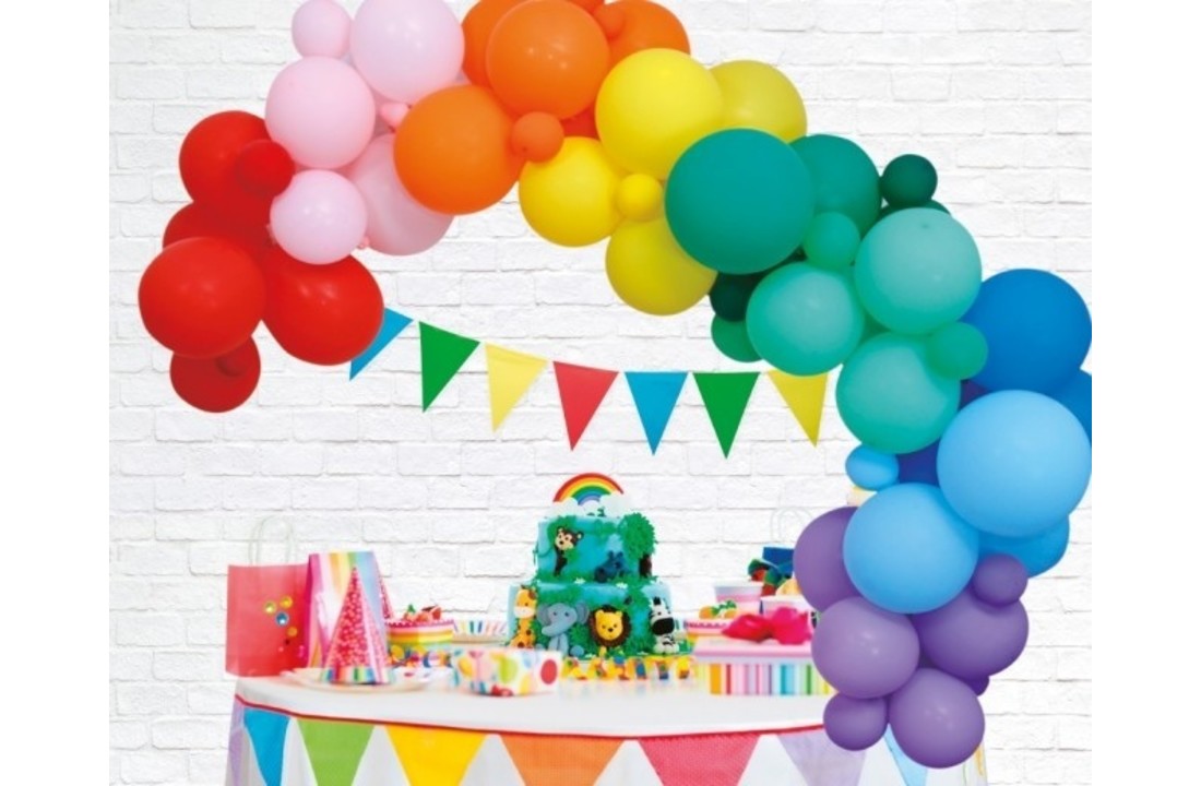 Ballonnenboog Regenboog DIY - 4 meter