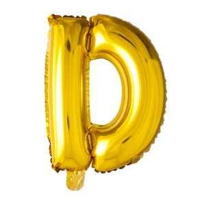 Letter Ballon D Goud - 41cm