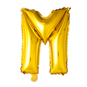 Letter Ballon M Goud - 41cm