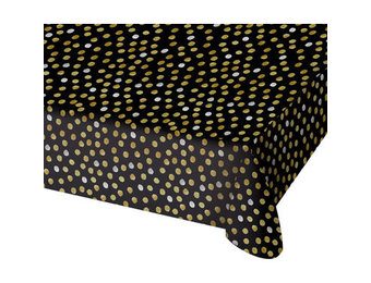 Luxe Zwart Tafelkleed - 130x180cm