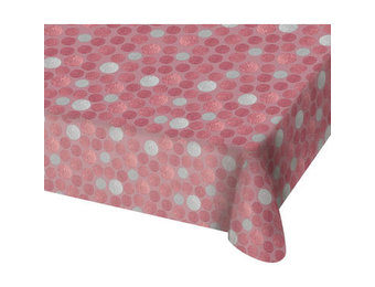 Glossy Roze Tafelkleed - 130x180cm