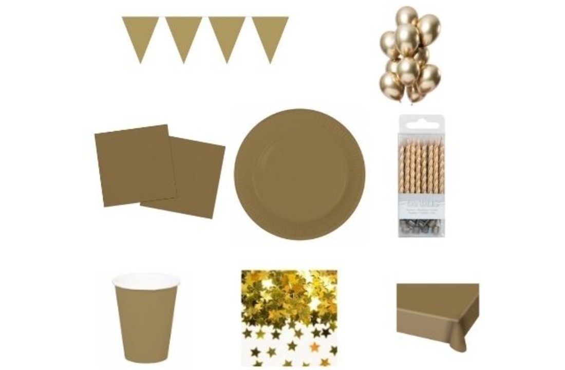 Feestpakket goud