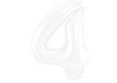 Cijfer Ballon Wit 4 - 86cm