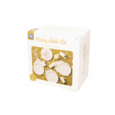 Luxe tafelpakket luxe goud en wit