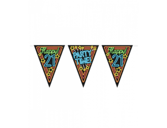 Vlaggenlijn Neon  - 21 jaar