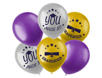 Ballonnen geslaagd - 6 stuks