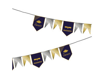 Vlaggenlijn Geslaagd Luxe - 6 meter