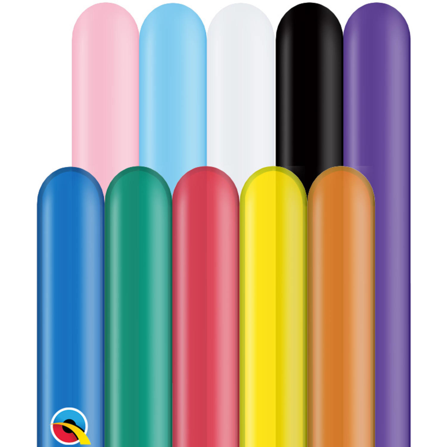 Modelleerballonnen Kleurenmix - 100 stuks