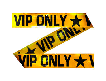 Afzetlint VIP Only - 15 meter