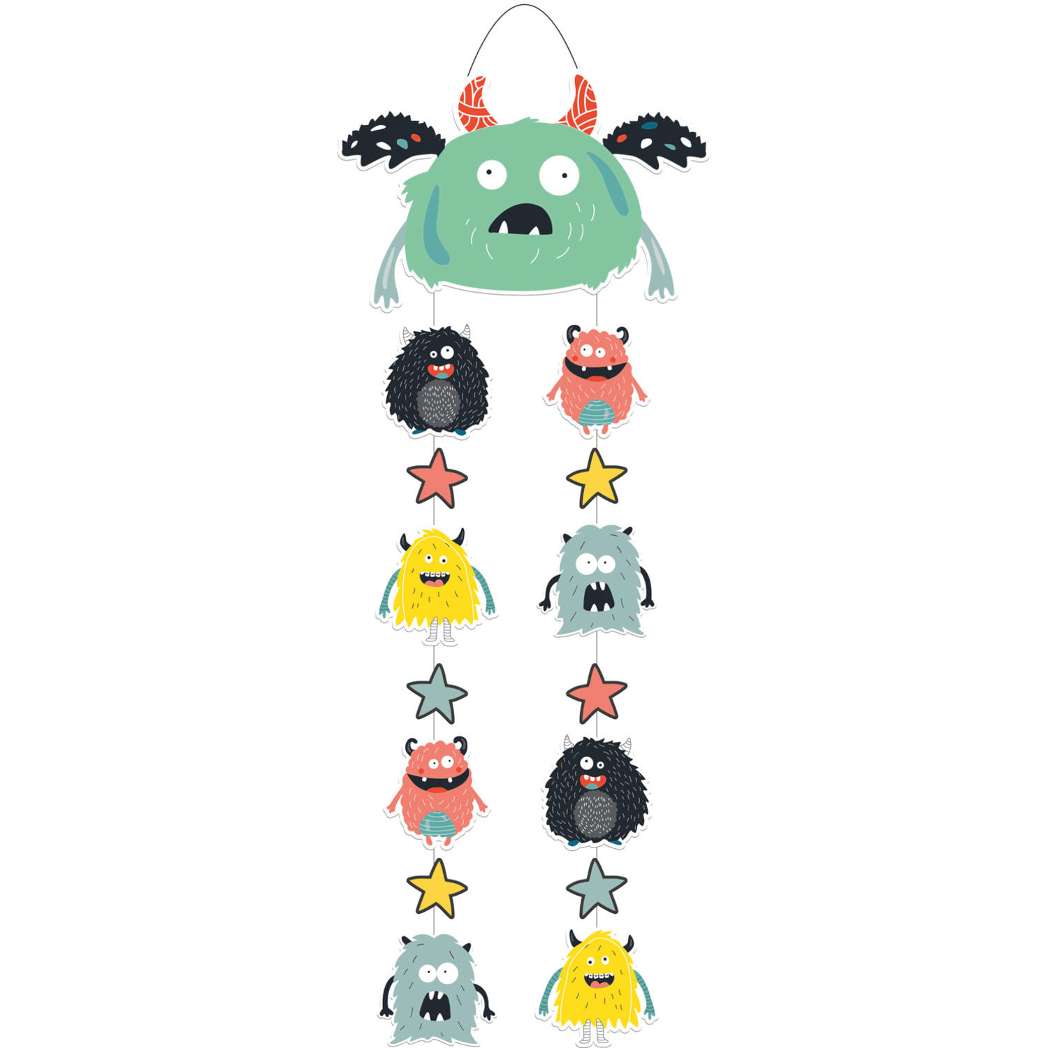 Hangdecoratie Monster Bash - 30x85 cm