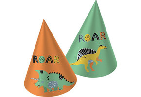 Hoedjes Papier Dino Roars