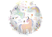 Folieballon Unicorns & Rainbows - 45cm