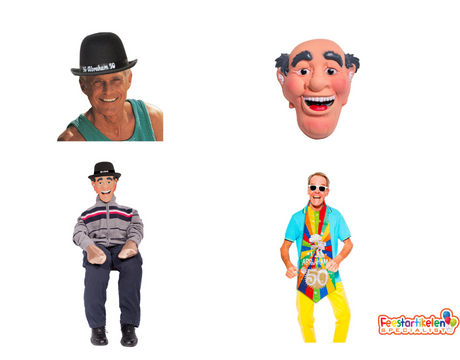 Abraham opvulpop pakket - per stuk