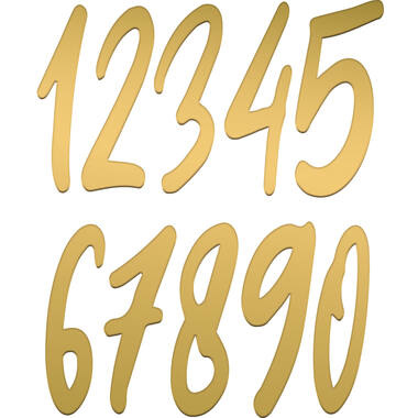 Vlaggenlijn DIY Luxe grijsgroen/goud - 4 m