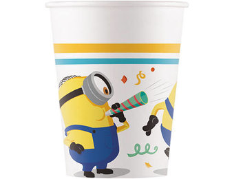 Minions Bekers 200 ml - 8 stuks