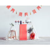 Prikkers luxe roze en goud 12cm - 12 stuks