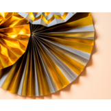 Honeycombs Luxe grijsgroen/goud - 5 stuks