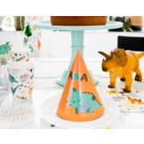 Hoedjes Papier Dino Roars - 6 stuks