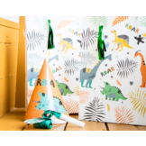 Hoedjes Papier Dino Roars - 6 stuks
