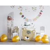 Zoo Party Stickers Bellenblaas - 6 stuks