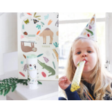 Zoo Party Roltongen - 6 stuks