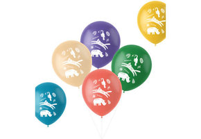 Zoo Party Ballonnen - 6 stuks