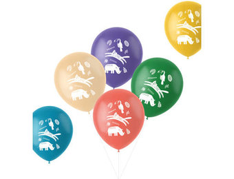Zoo Party Ballonnen - 6 stuks