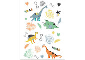 Tatoeages Dino Roars - 30 stuks