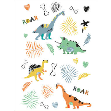 Tatoeages Dino Roars - 30 stuks