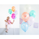 Ballonnen Unicorns & Rainbows Meerkleurig 33cm - 6 stuks