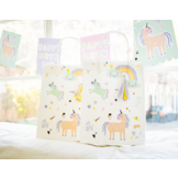 Uitdeelzakjes Unicorns & Rainbows - 6 stuks