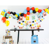 Hoedjes Papier Monster Bash - 6 stuks