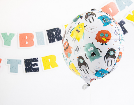 Folieballon Monster Bash - 45 cm