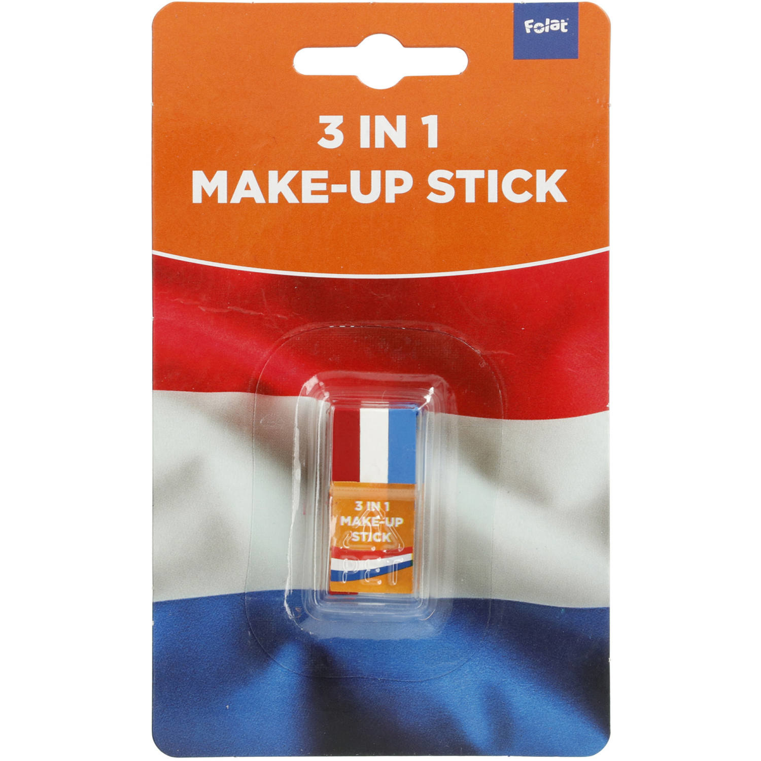 Schmink Stick Rood-Wit-Blauw