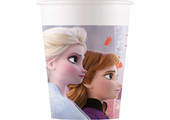Bekers Papier Composteerbaar Frozen 2 - 8 stuks