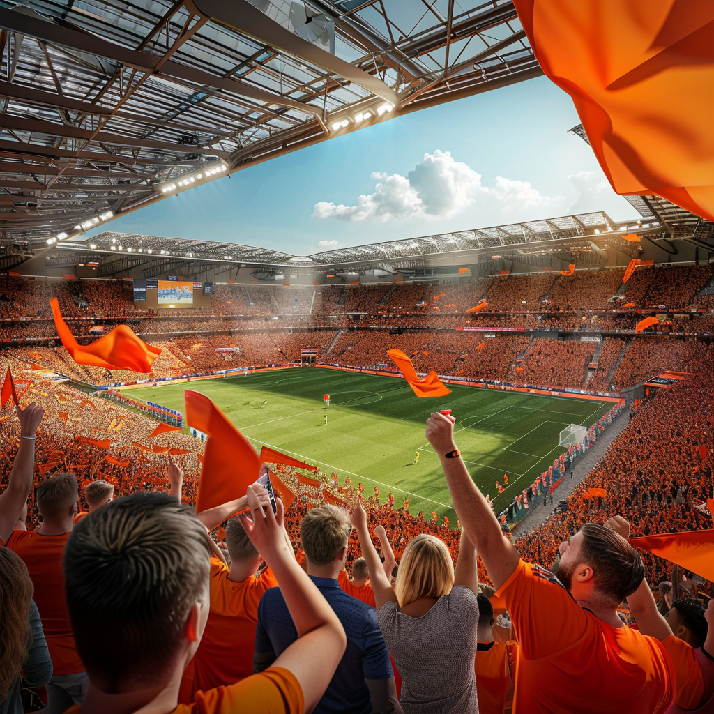 EK 2024 versiering: Oranje vlaggetjes, Oranje ballonnen en meer